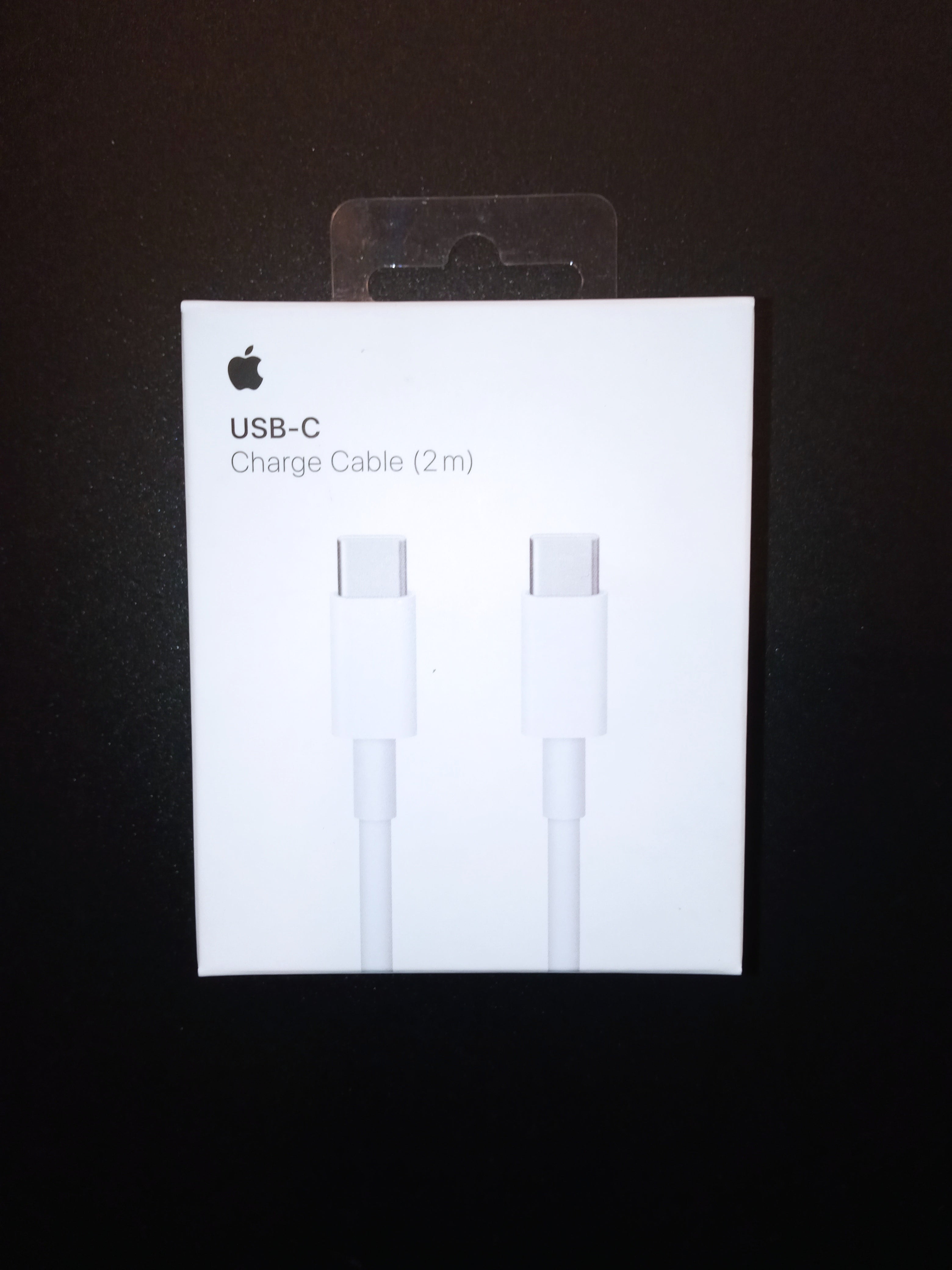 Apple USB-C Charge Cable (2m) A1739 Genuine Box Packed One Year Warranty USA LLA version