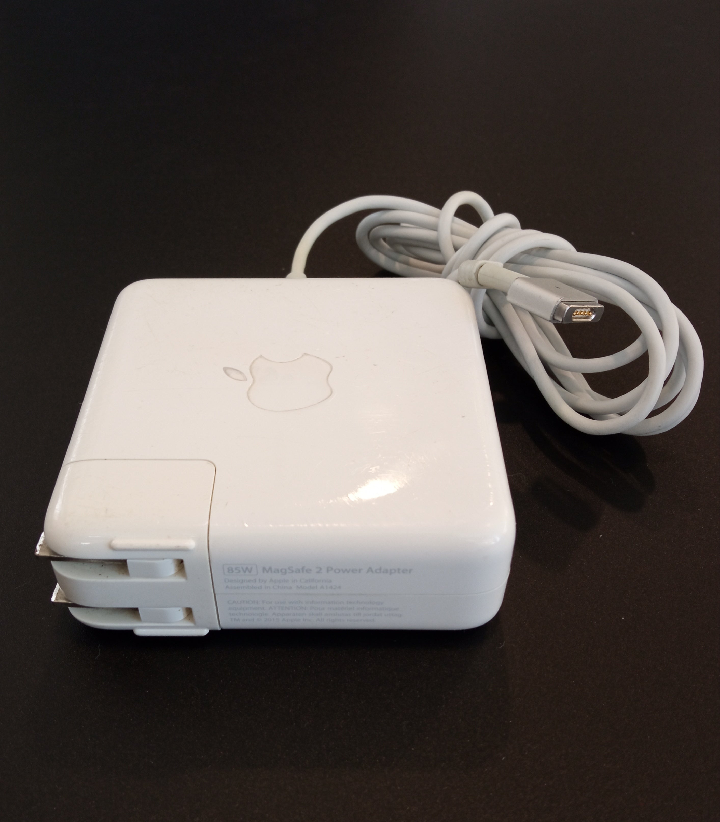 Apple 85W MagSafe2 Power Adapter A1424 Genuine (Grade B) One Year Warranty