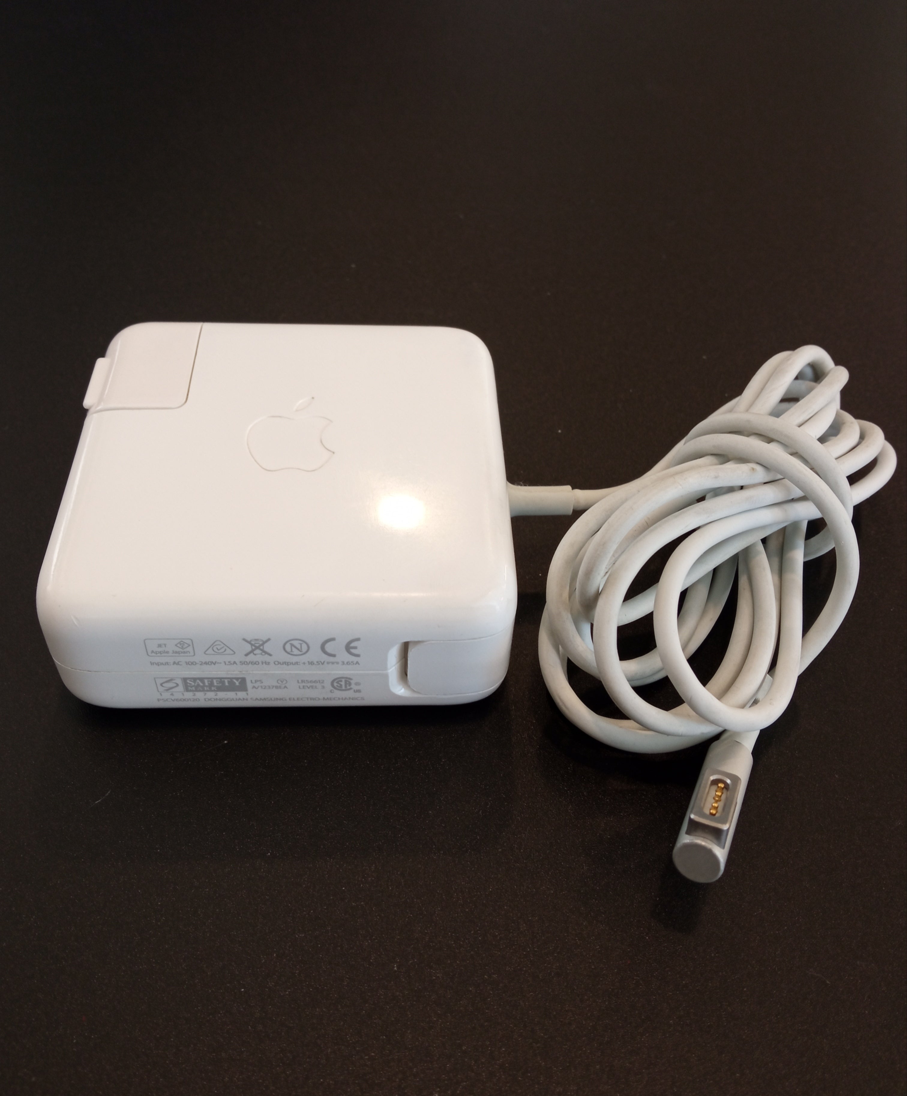 Apple MagSafe 60W Power Adapter (MC461LL/A) A1344 Genuine (Grade B Refurbished) - One Year Warranty