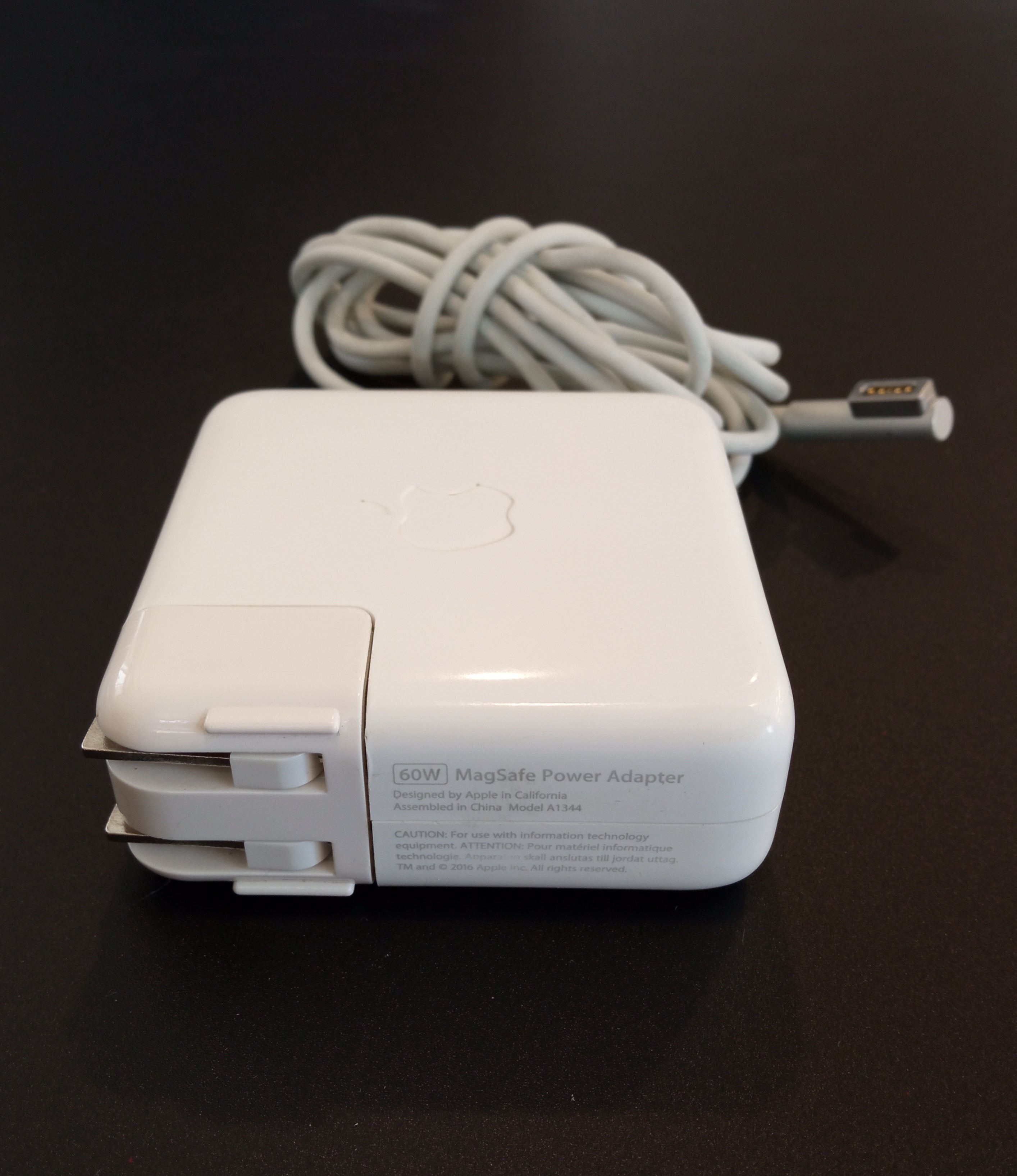 Apple MagSafe 60W Power Adapter (MC461LL/A) A1344 Genuine (Grade