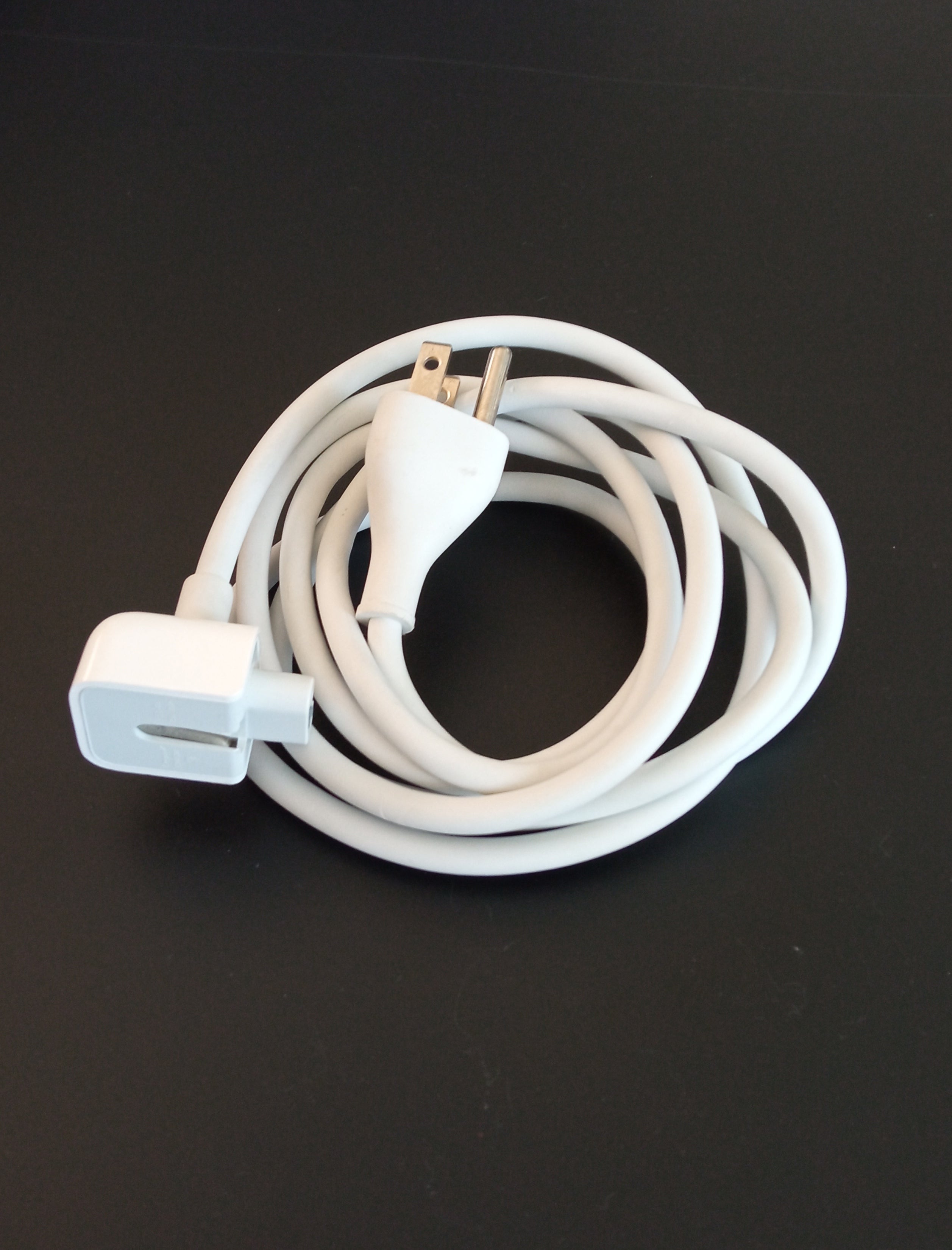6 Feet US Extension Cord Cable For all Apple MacBook Pro & Macbook air chargers / Power Adapter