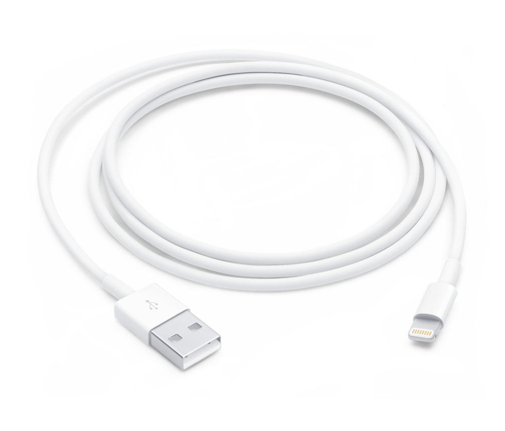 Apple USB-A to Lightning Charging Cable A1480 (MXLY2AM/A) Genuine Grade A - One Year Warranty