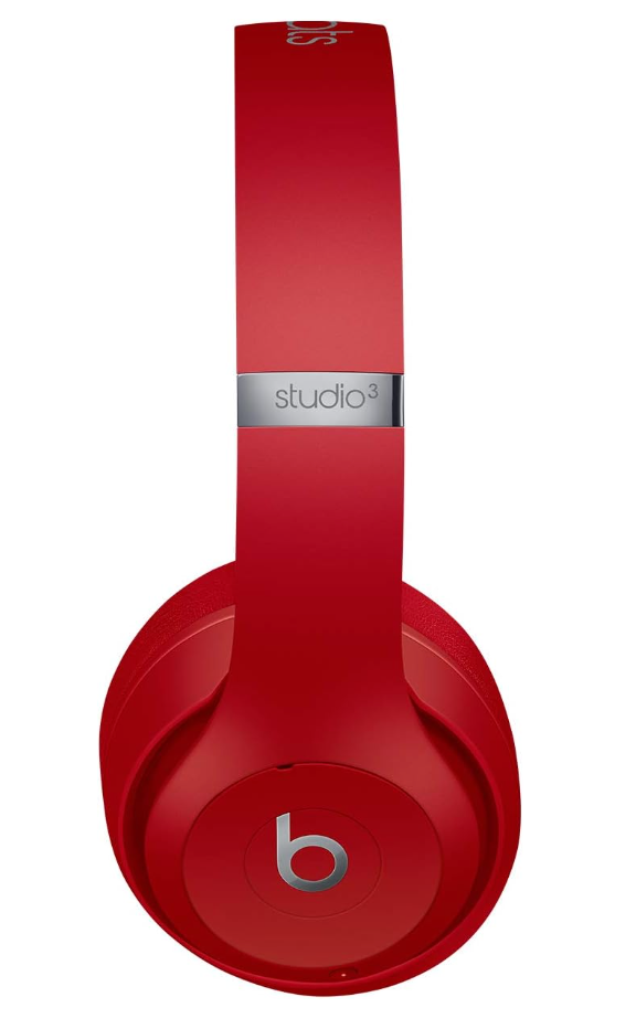 Beats Studio3 Wireless Over-Ear Bluetooth Headphones - Red