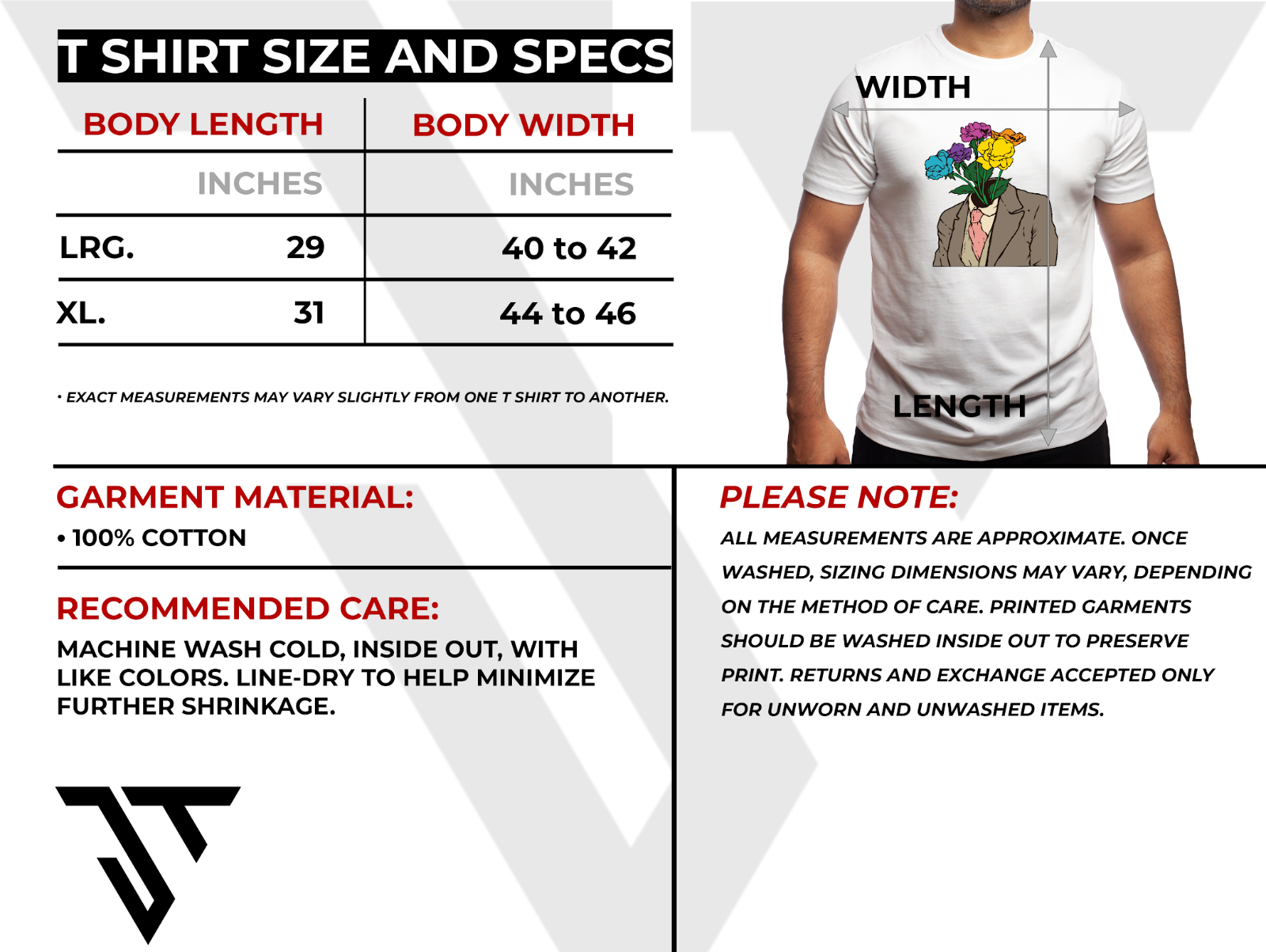 Mens Large XL T-shirt - Graphic art / Noni Baad / Ultra Premium cotton