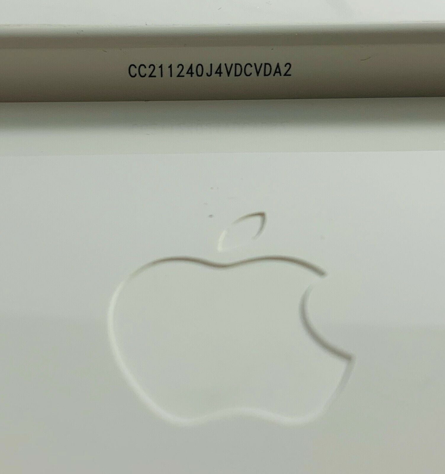Real  Apple Wired Aluminum USB Keyboard - A1243 MB110LL/A Slim iMac Mac Mini