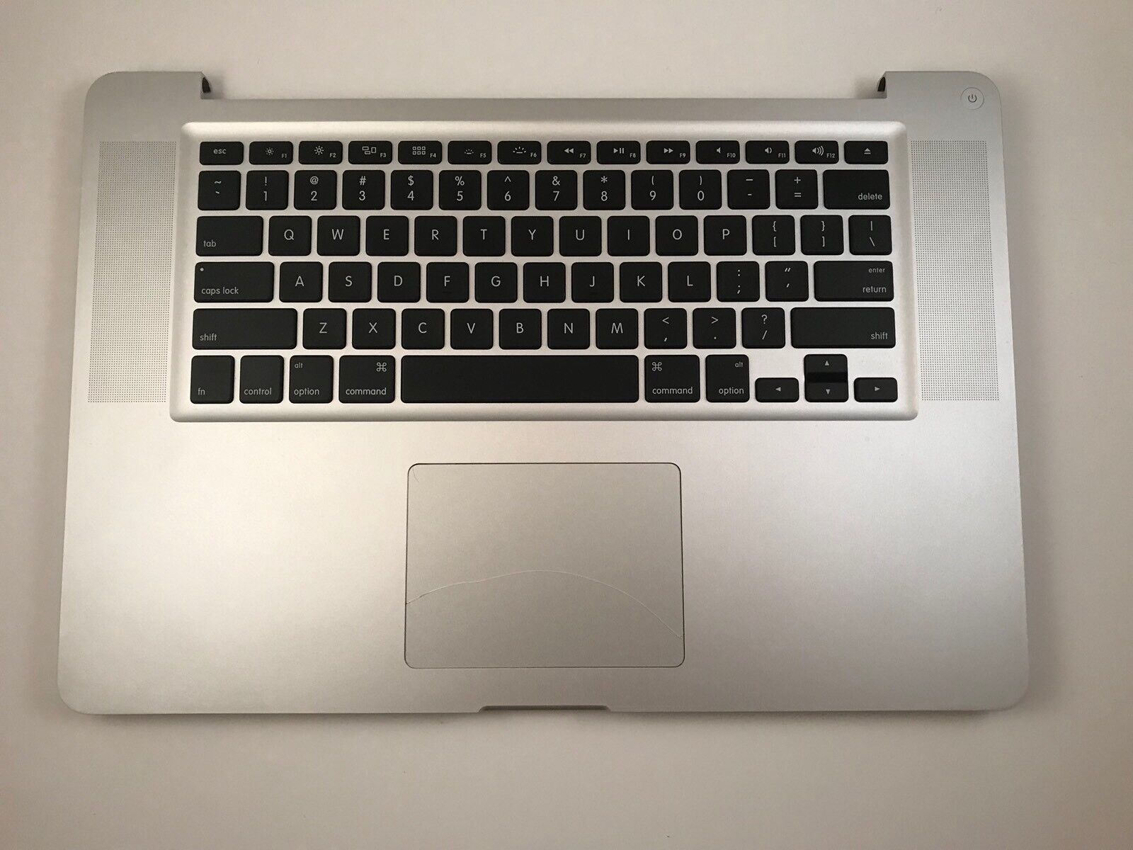 Palmrest Top Case Keyboard Trackpad for A1286 15" MacBook Pro 2010 2011 2012