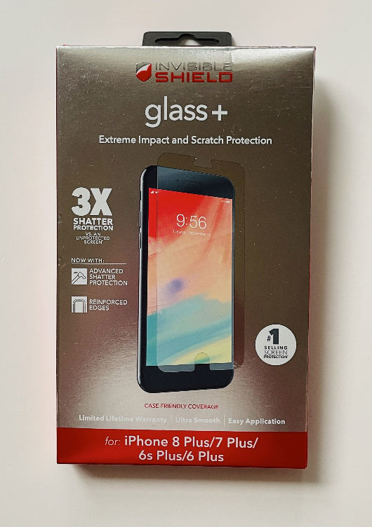 Invisible Shield Glass+ Protector (Iphone 8 Plus, 7 Plus, 6s Plus, 6 Plus)