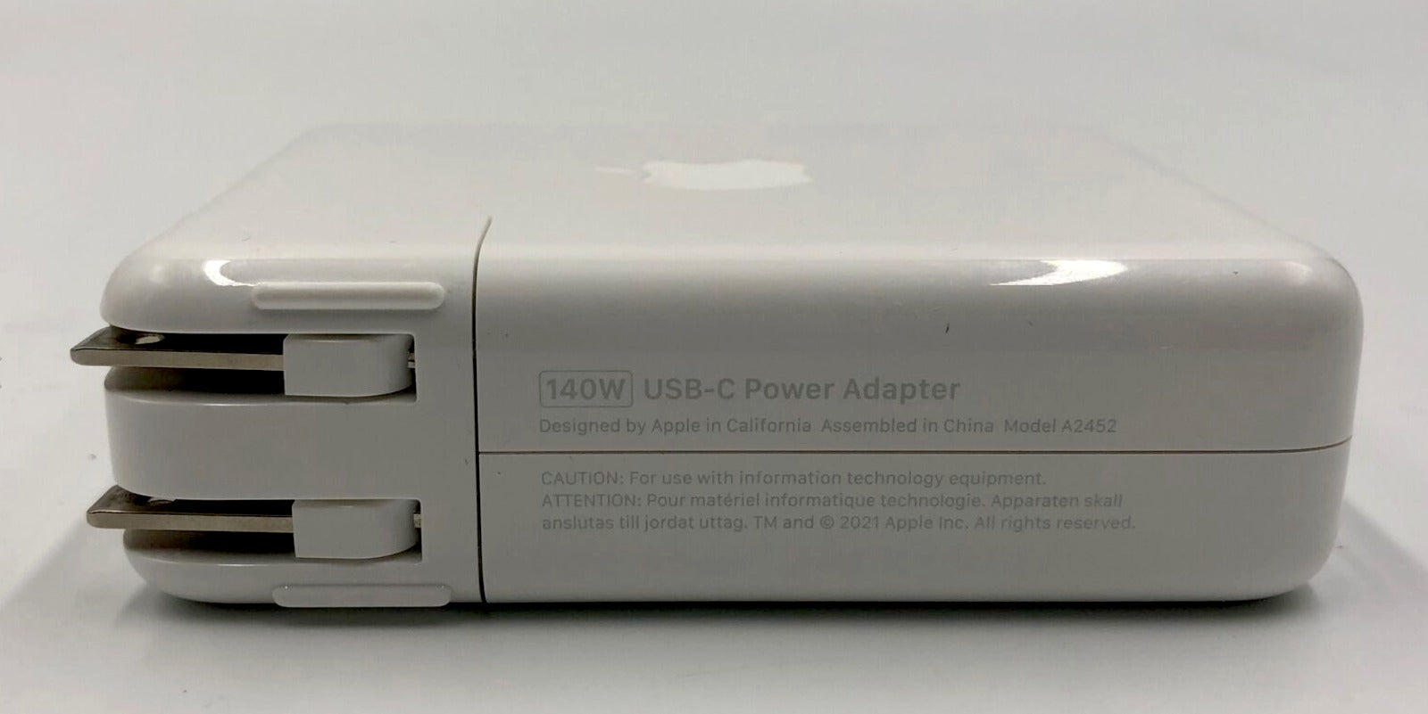 Adapter 140w Apple 140W USB-C Power Adapter A2452 Genuine Grade A - One Year Warran ...